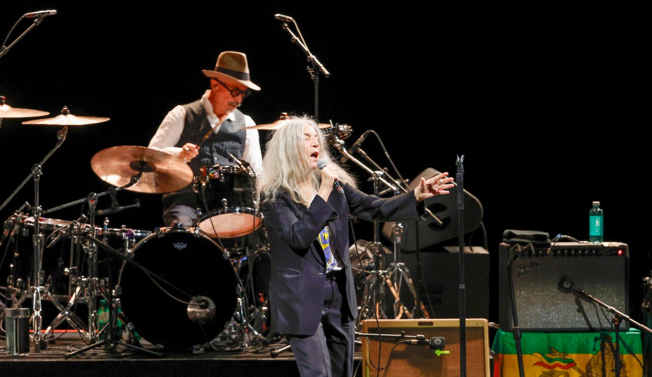 La cantante, compositora y escritora estadounidense Patti Smith