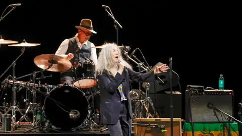 La cantante, compositora y escritora estadounidense Patti Smith La cantante, compositora y escritora estadounidense Patti Smith