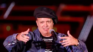 El líder y cantante del grupo Seguridad Social, José Manuel Casañ