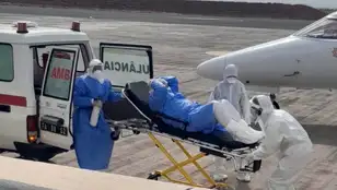 Evacuación de tres pacientes sospechosos de casos de hantavirus
