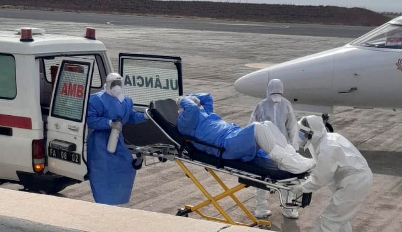 Evacuaci&oacute;n de tres pacientes sospechosos de casos de hantavirus
