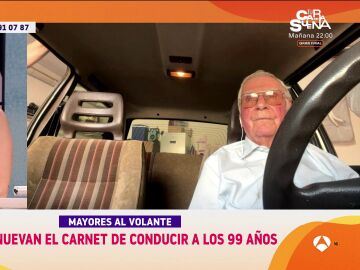 A sus 99 a&ntilde;os vuelve a renovar el carnet y sigue conduciendo con total autonom&iacute;a