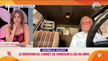 A sus 99 a&ntilde;os vuelve a renovar el carnet y sigue conduciendo con total autonom&iacute;a