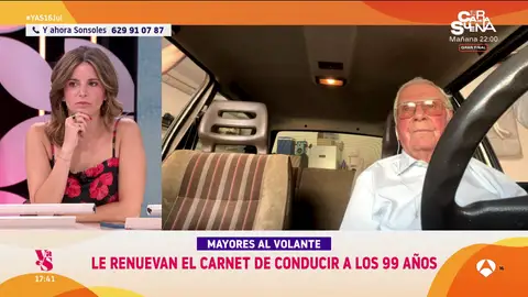 A sus 99 años vuelve a renovar el carnet y sigue conduciendo con total autonomía A sus 99 años vuelve a renovar el carnet y sigue conduciendo con total autonomía