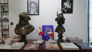 Vista del Instituto Ren&eacute; Goscinny en Par&iacute;s, antiguo despacho donde el c&eacute;lebre guionista, nacido hace 100 a&ntilde;os, cre&oacute; las historias de Ast&eacute;rix y Ob&eacute;lix o el vaquero Lucky Luke.