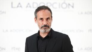 Francesc Garrido, actor, presenta la pel&iacute;cula La Adopci&oacute;n