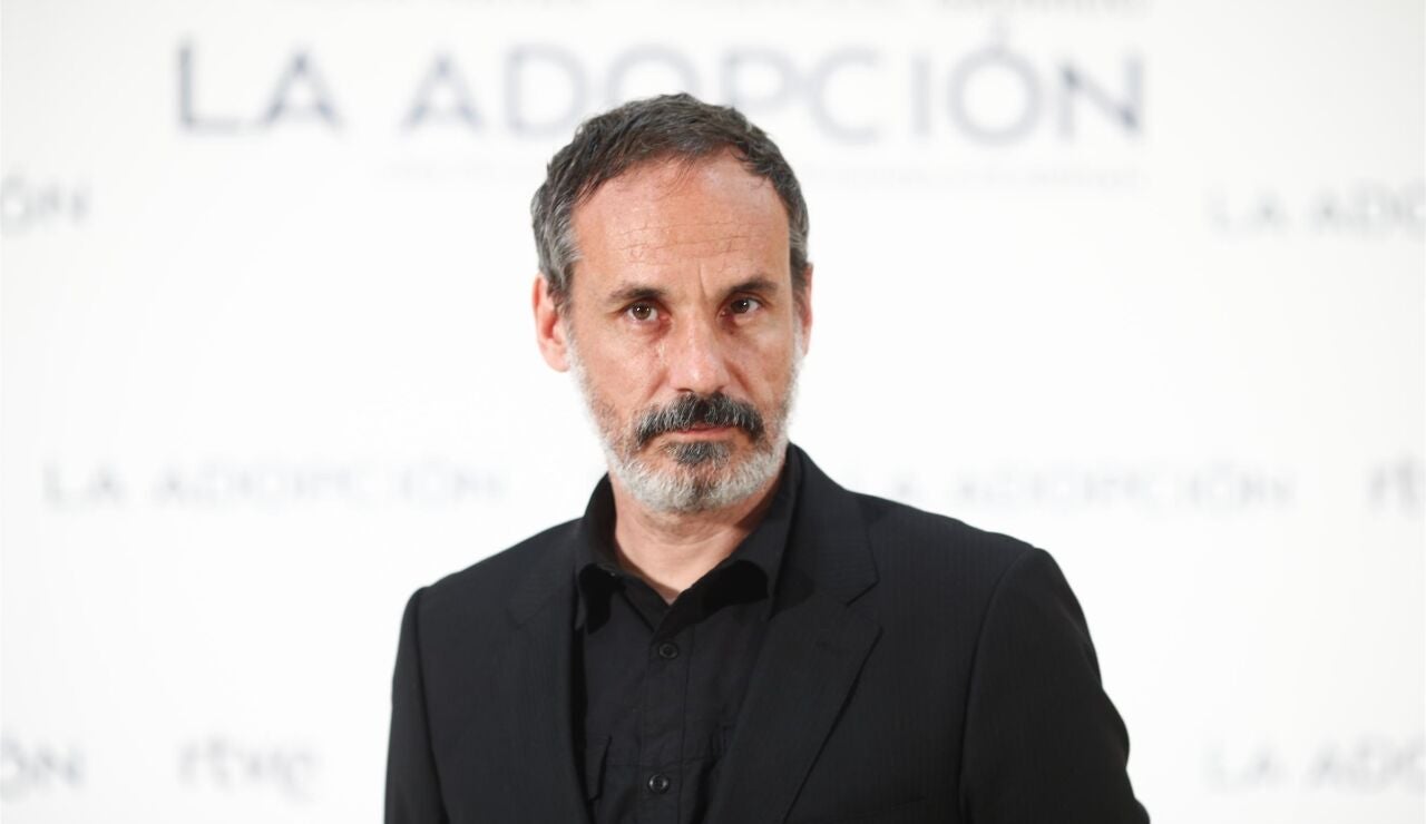 Francesc Garrido, actor, presenta la pel&iacute;cula La Adopci&oacute;n