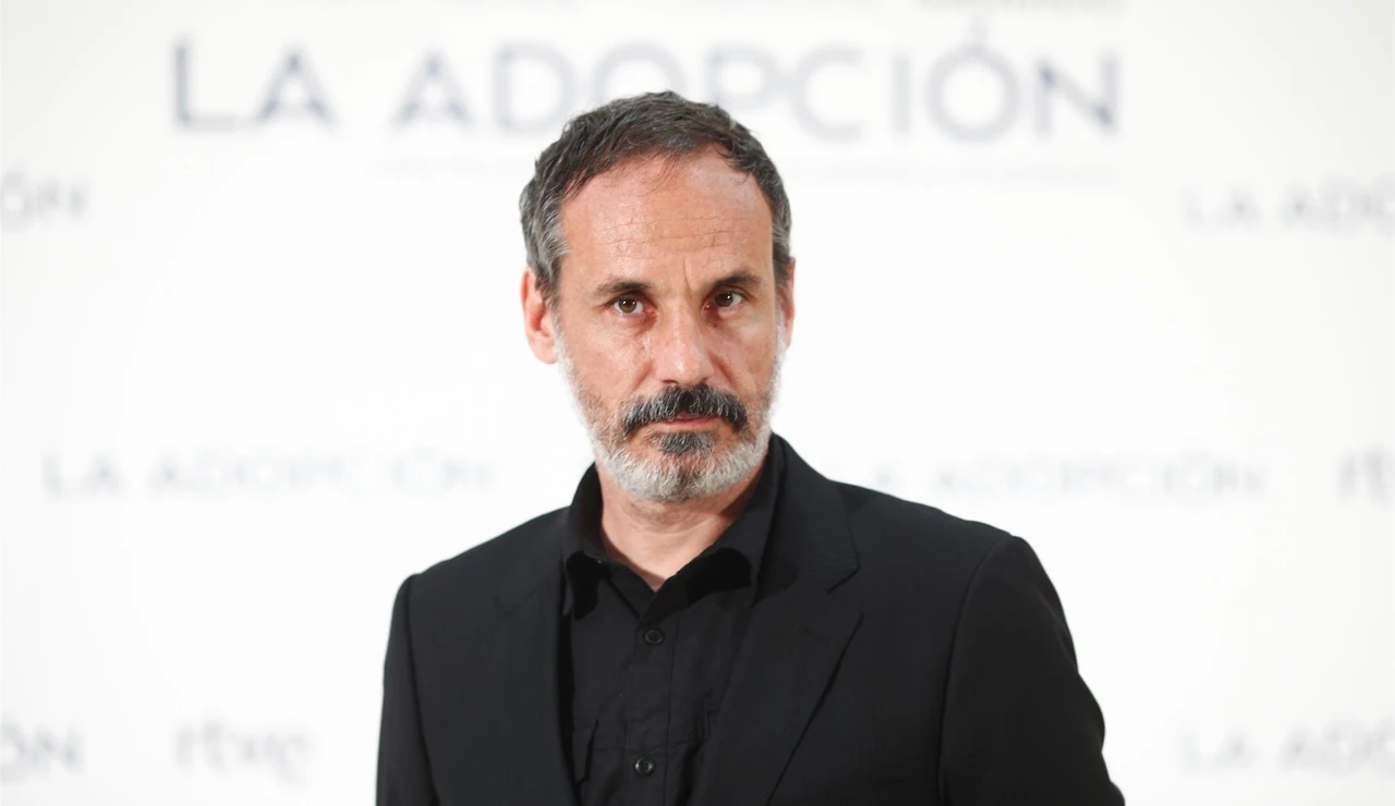 Francesc Garrido, actor, presenta la película La Adopción