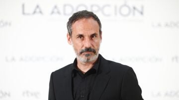 Francesc Garrido, actor, presenta la pel&iacute;cula La Adopci&oacute;n