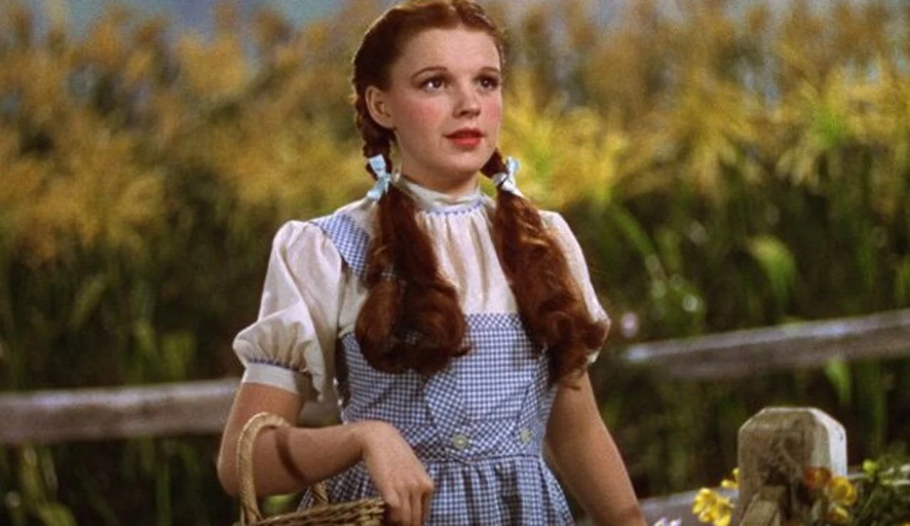 Judy Garland en 'El mago de Oz'
