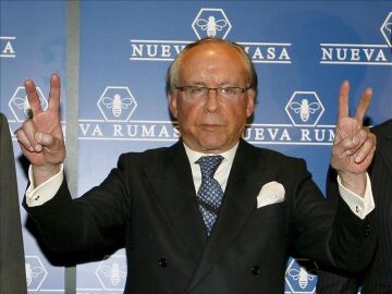 Jos&eacute; Mar&iacute;a Ruiz-Mateos, expresidente del Rayo Vallecano