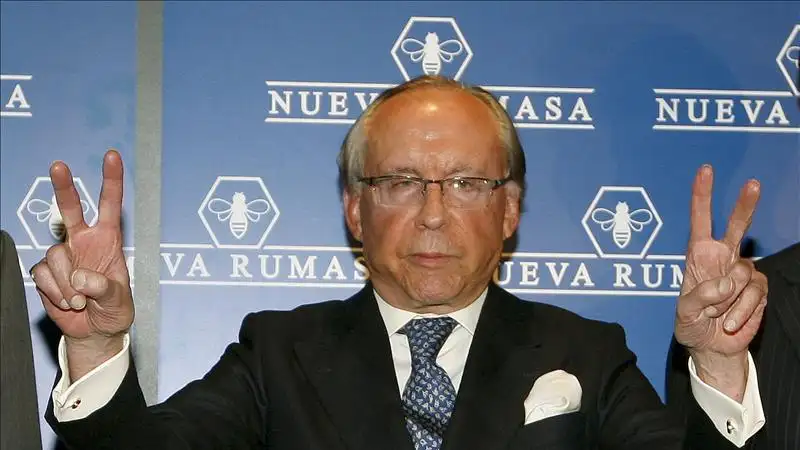 José María Ruiz-Mateos, expresidente del Rayo Vallecano
