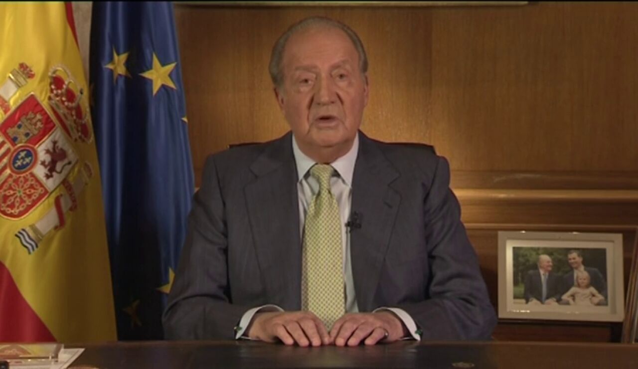 As&iacute; fue el mensaje de abdicaci&oacute;n del Rey Juan Carlos I