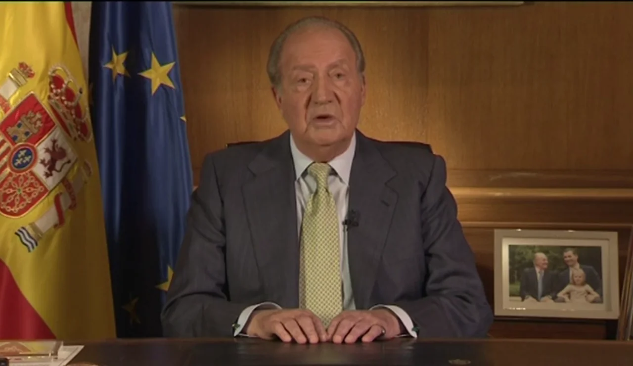 Así fue el mensaje de abdicación del Rey Juan Carlos I
