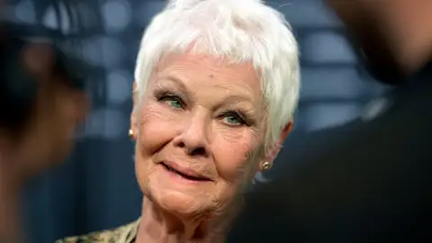La actriz Judi Dench La actriz Judi Dench
