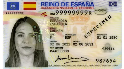 DNI en España DNI en España
