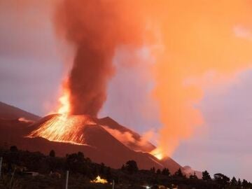 Imagen del volc&aacute;n de La Palma