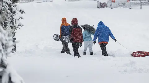 La gran nevada Filomena en Madrid FILOMENA