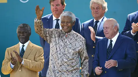 Frederik de Klerk y Nelson Mandela Frederik de Klerk y Nelson Mandela