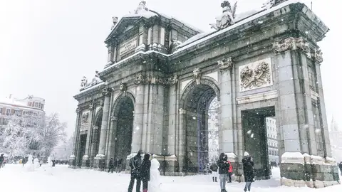 El paso de 'Filomena', que llevó una gran nevada a Madrid en 2020 El paso de 'Filomena', que llevó una gran nevada a Madrid en 2020