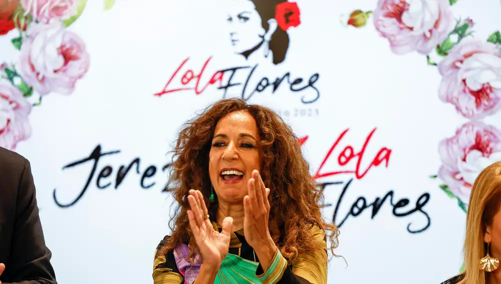 Rosario Flores anunciando el Museo de Lola Flores