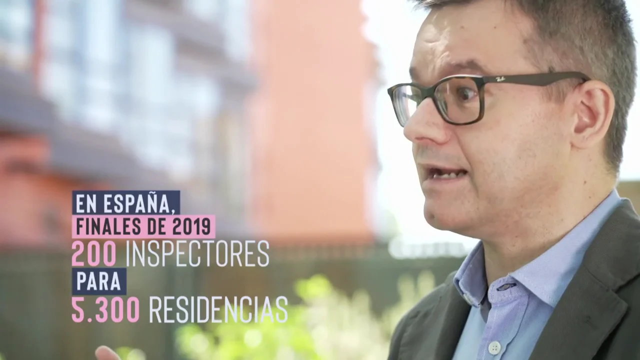 Manuel Rico: "En Espa&ntilde;a a finales de 2019 hab&iacute;a 200 inspectores para 5.300 residencias"