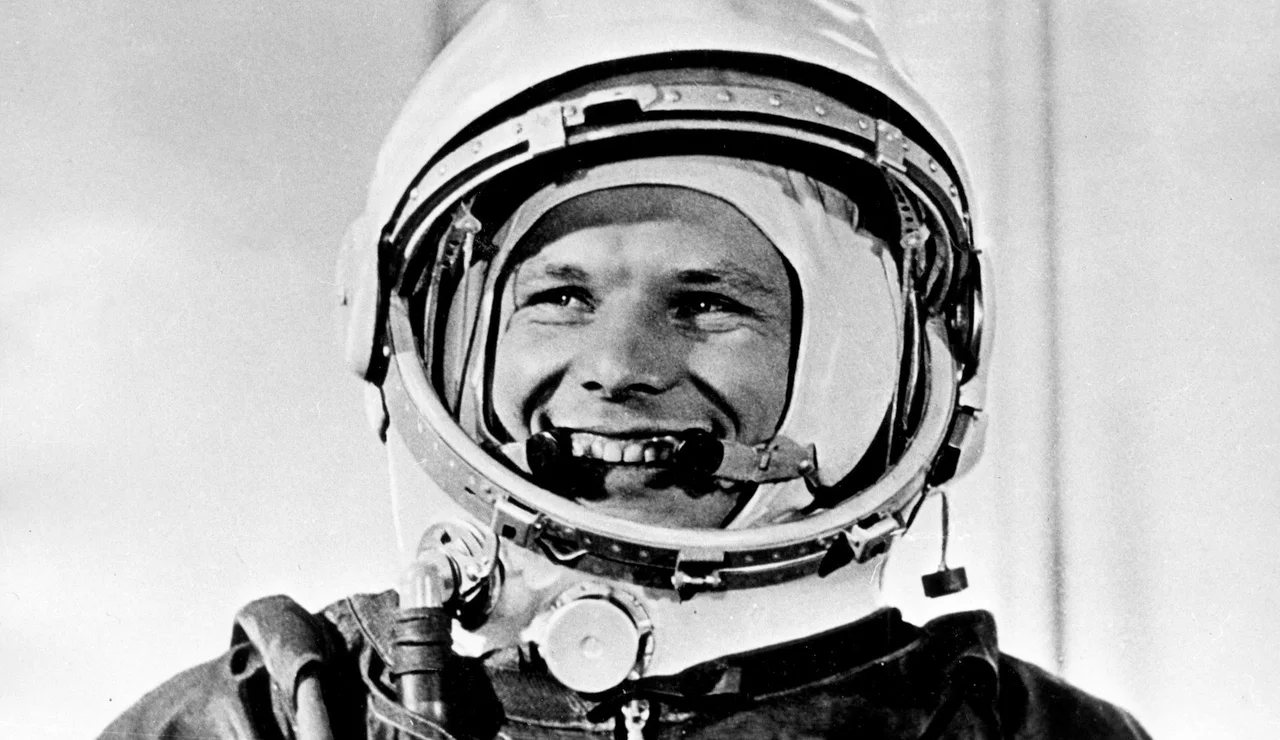 El cosmonauta ruso Yuri Gagarin