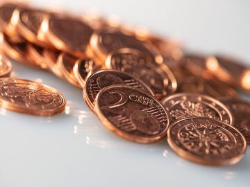 Monedas de 2 c&eacute;ntimos