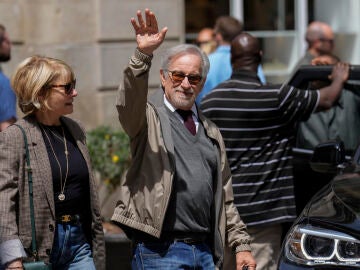 Steven Spielberg y su esposa Kate Capshaw