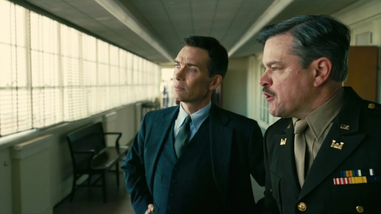 Cillian Murphy y Matt Damon en 'Oppenheimer' Cillian Murphy y Matt Damon en 'Oppenheimer'