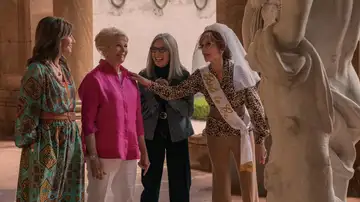 Diane Keaton, Jane Fonda, Mary Steenburgen y Candice Bergen 