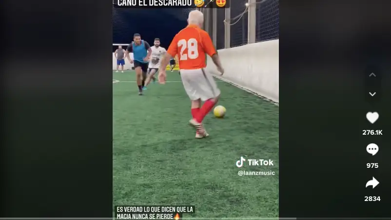 Abuelo fútbol