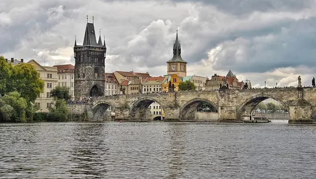 Puente de Carlos en Praga, República Checa