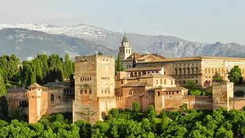 La Alhambra en Granada, Andalucía La Alhambra en Granada, Andalucía