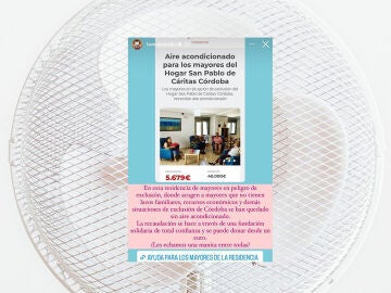 Un residencia de ancianos en C&oacute;rdoba logra gracias a la 'Vecina Rubia' y su "chat de amigas" m&aacute;s de 40.000 euros para que les instalen aire acondicionado