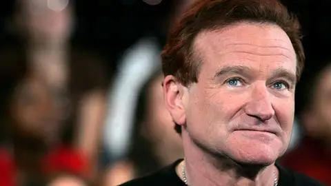 El actor Robin Williams El actor Robin Williams