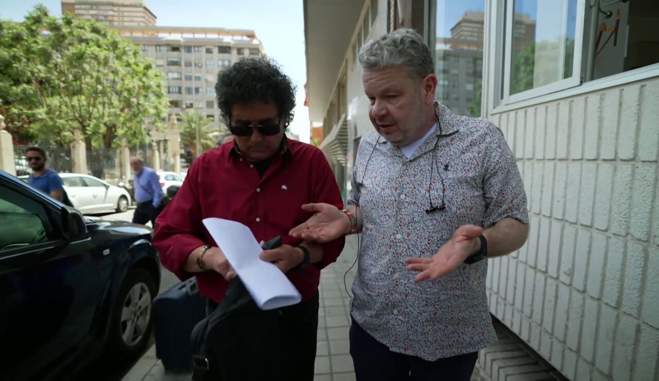 Paco Ortega y Alberto Chicote