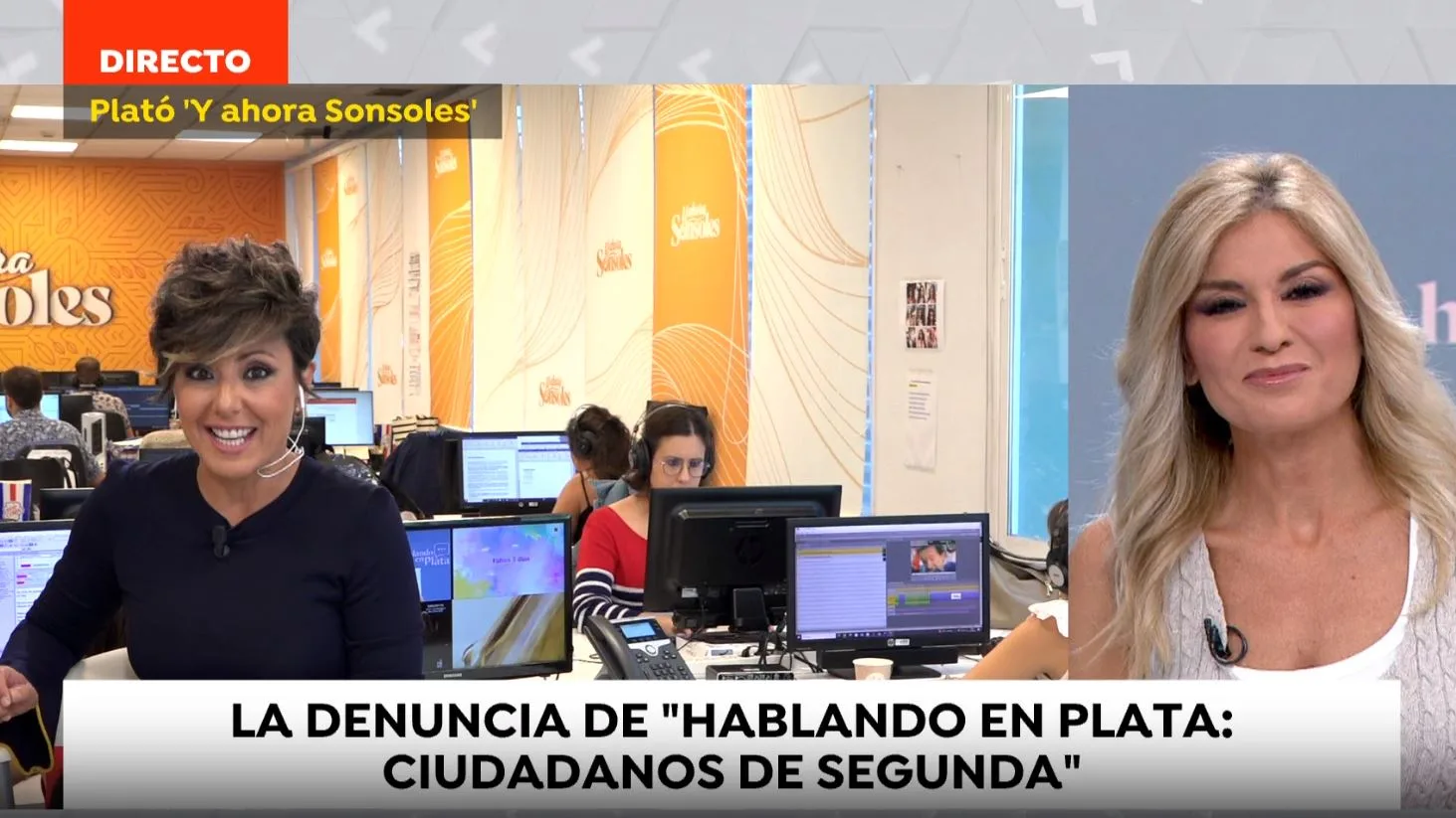 Sonsoles Ónega y Sandra Golpe Sonsoles Ónega y Sandra Golpe