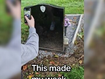El código QR de una lápida contenía un emotivo vídeo en su interior que han revelado