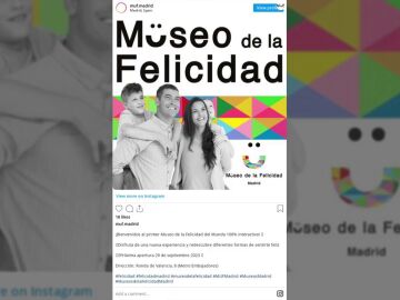 El primer Museo de la Felicidad de Espa&ntilde;a abre sus puertas en Madrid