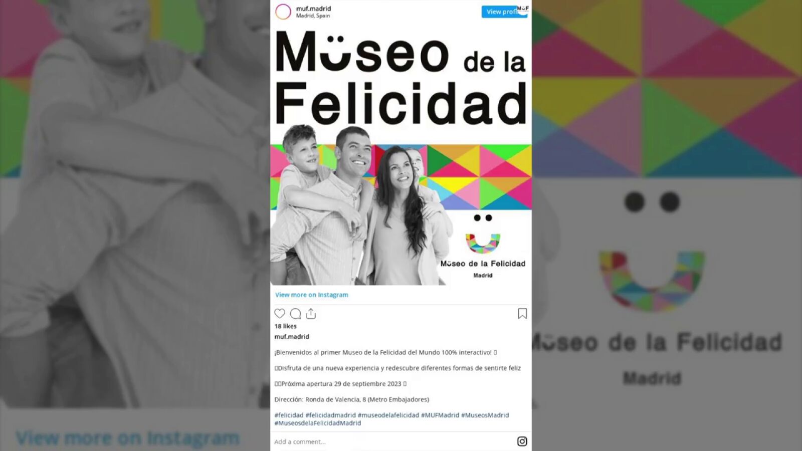 El Museo de la Felicidad ofrece visitas guiadas a personas mayores para combatir la soledad no deseada