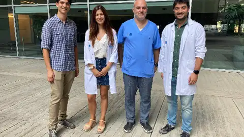 Joan Jiménez Balado, Aida Fernández-Lebrero, Ángel Ois y Albert Puig-Pijoan  Joan Jiménez Balado, Aida Fernández-Lebrero, Ángel Ois y Albert Puig-Pijoan