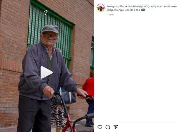 "&iquest;Me vas a hacer una foto?" La entra&ntilde;able historia de Antonio e In&eacute;s y como ha surgido una bonita amistad intergeneracional a ra&iacute;z de una fotograf&iacute;a improvisada