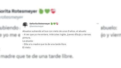Una conversación entre unos abuelos y su nieto de 9 años se hace viral por la respuesta del niño: 