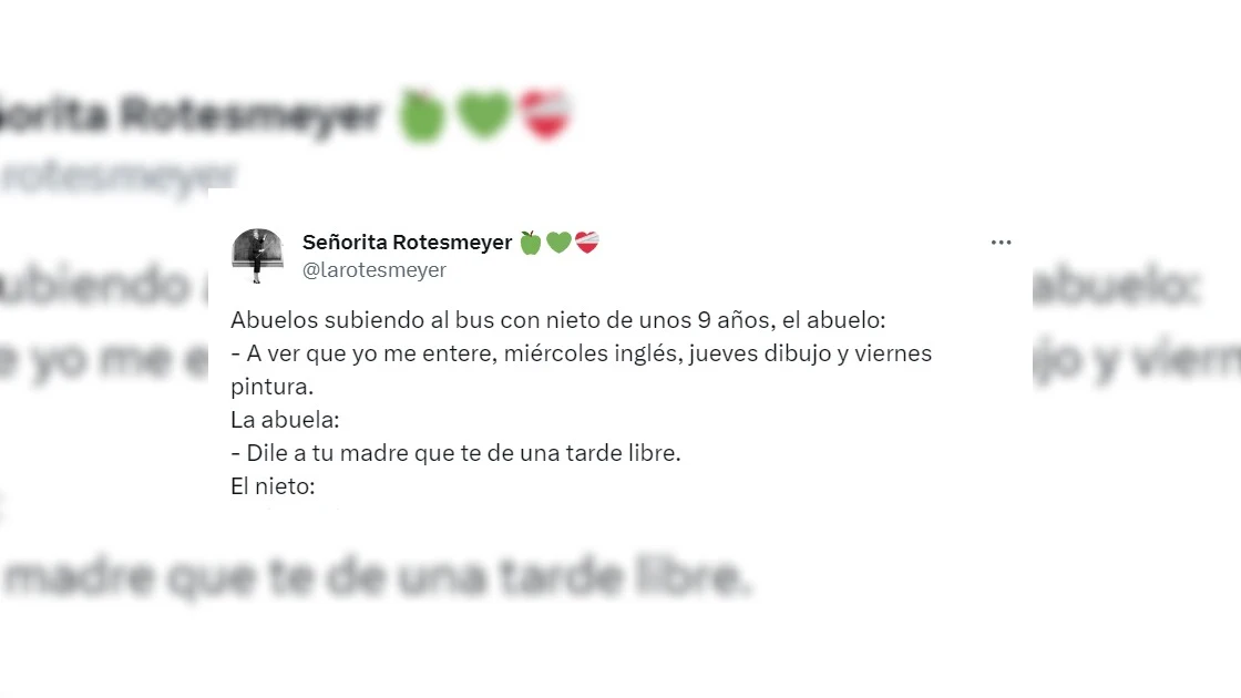 La conversación viral entre unos abuelos y su nieto La conversación viral entre unos abuelos y su nieto