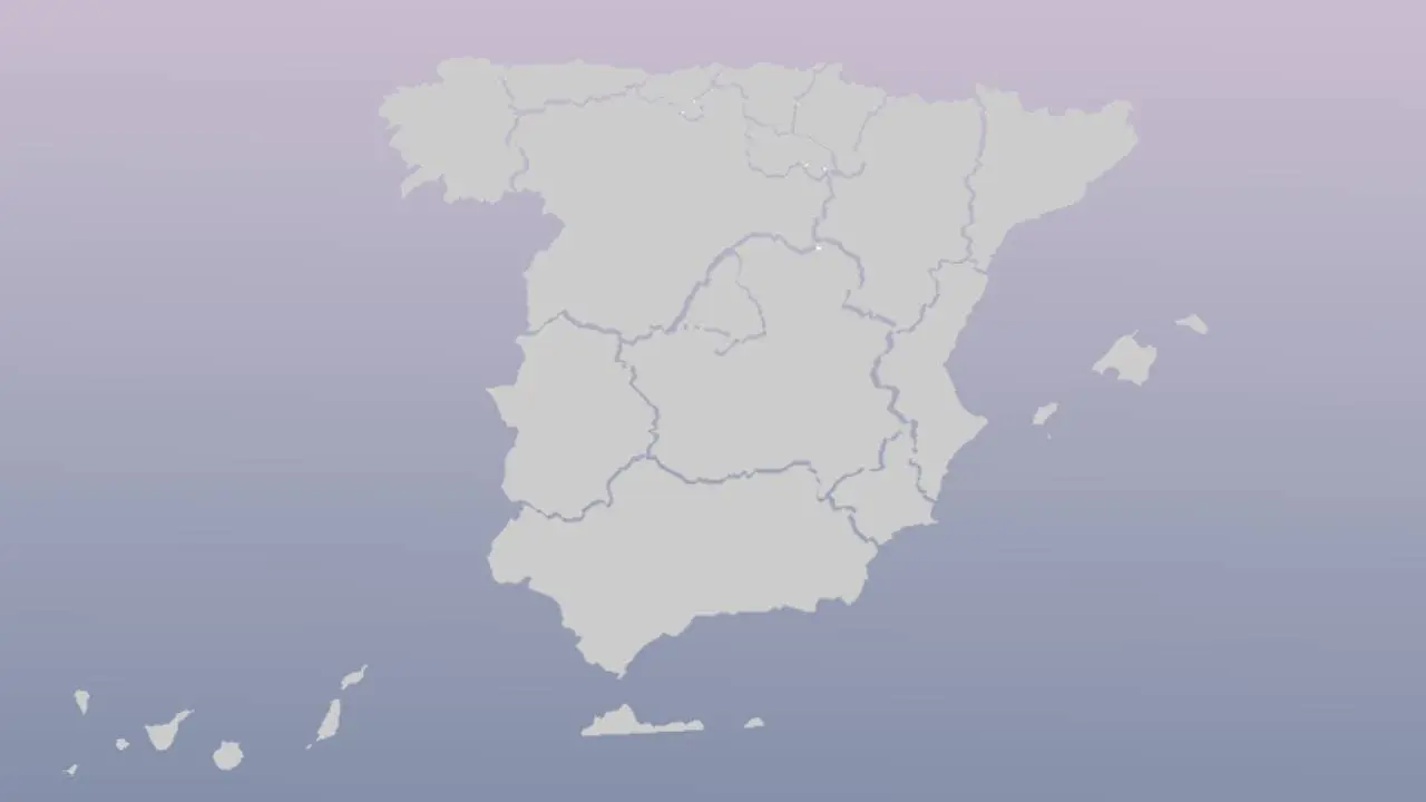 Mapa de Espa&ntilde;a