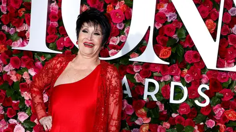 La actriz estadounidense Chita Rivera La actriz estadounidense Chita Rivera