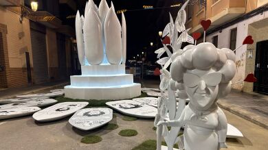 La emotiva falla dedicada a los recuerdos olvidados de la Iaia Lolín