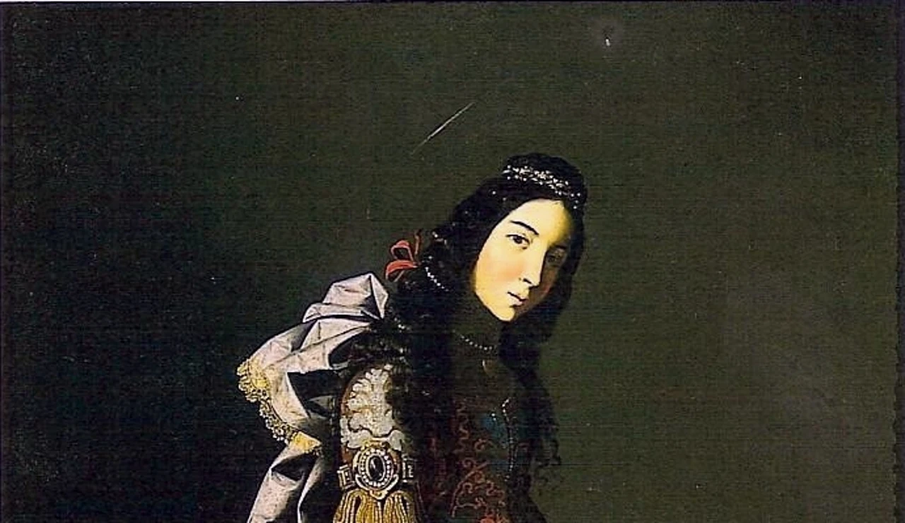 Cuadro de Santa Casilda de Francisco de Zurbarán - Museo Thyssen-Bornemisza (Madrid)