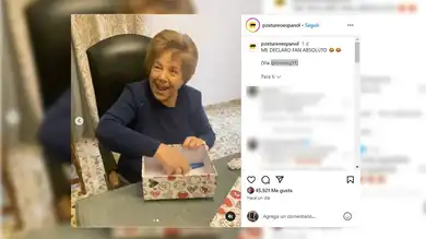 La divertida reacción de esta mujer al enterarse que será bisabuela